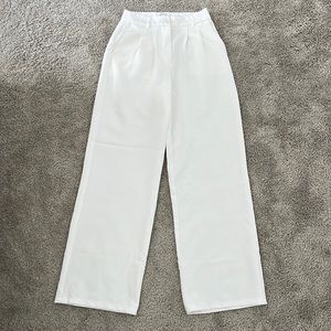 White trousers